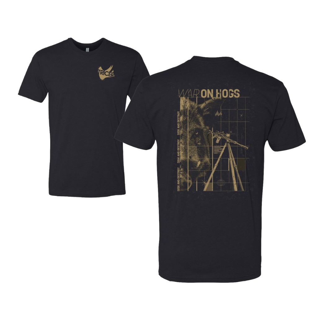 Tricer War on Hogs Shirt