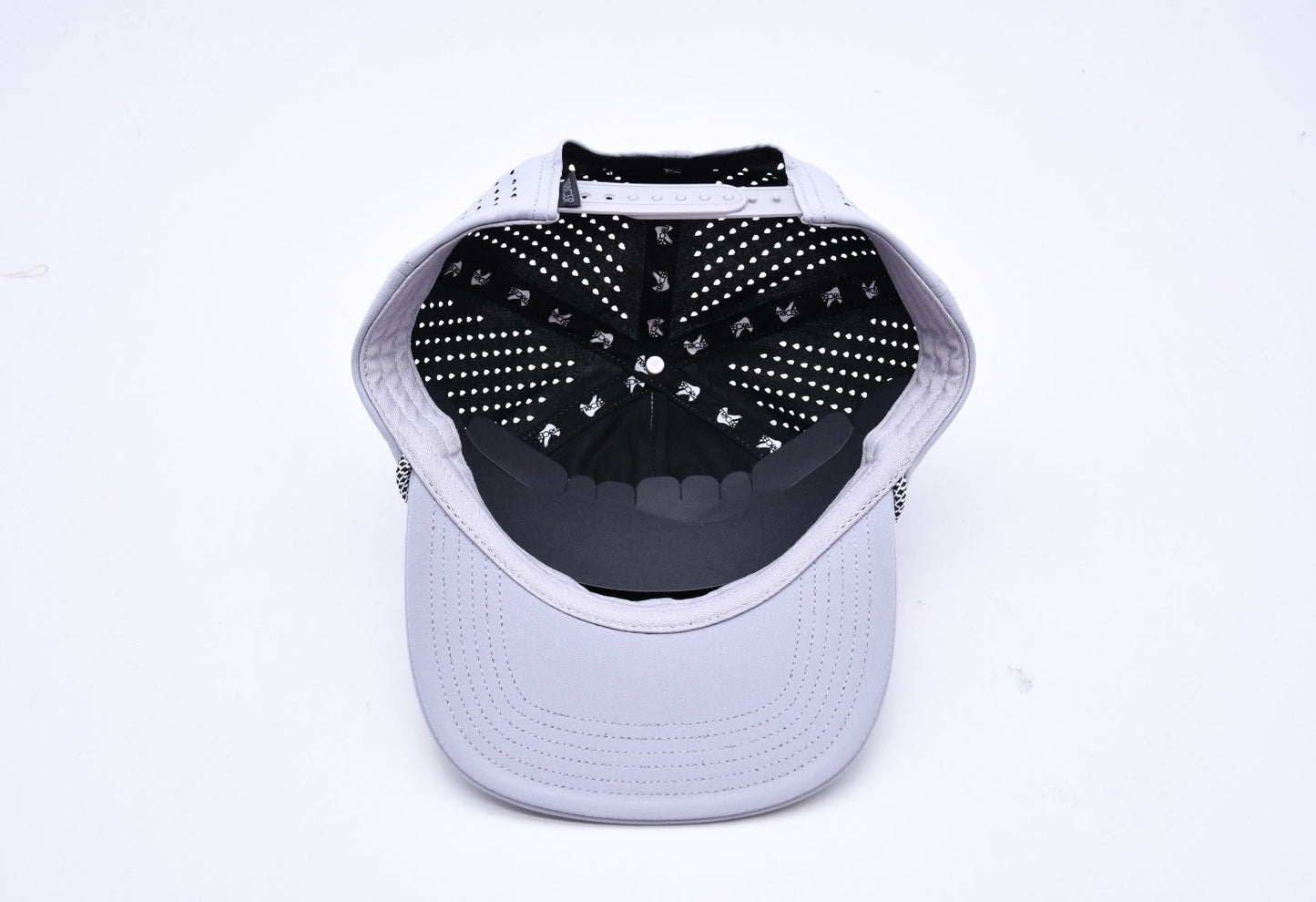 Patch Hat Heather Grey