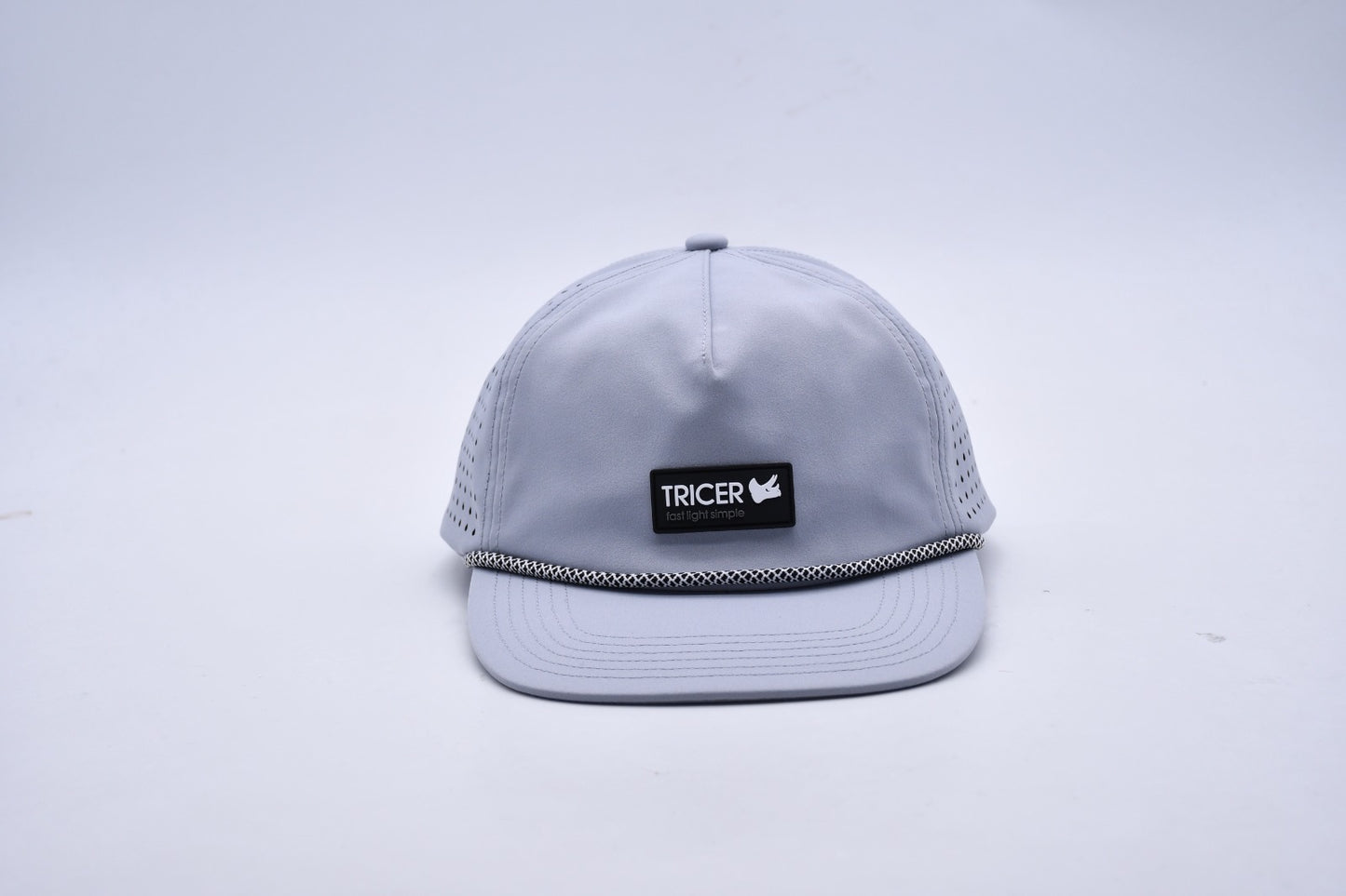 Patch Hat Heather Grey