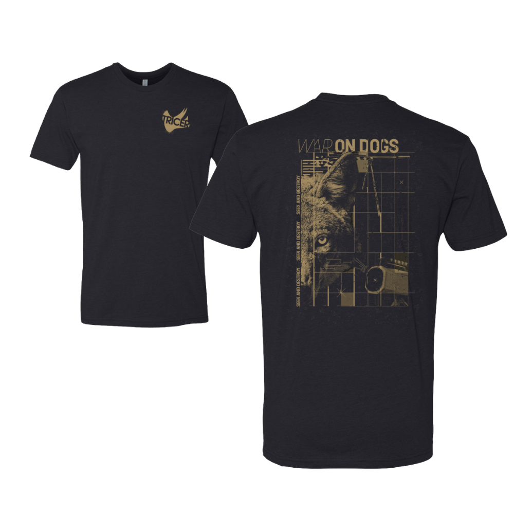 Tricer War on Dogs Shirt