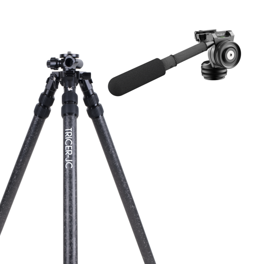 Ultimate Spotting Scope Tripod + Pan Head Kit
