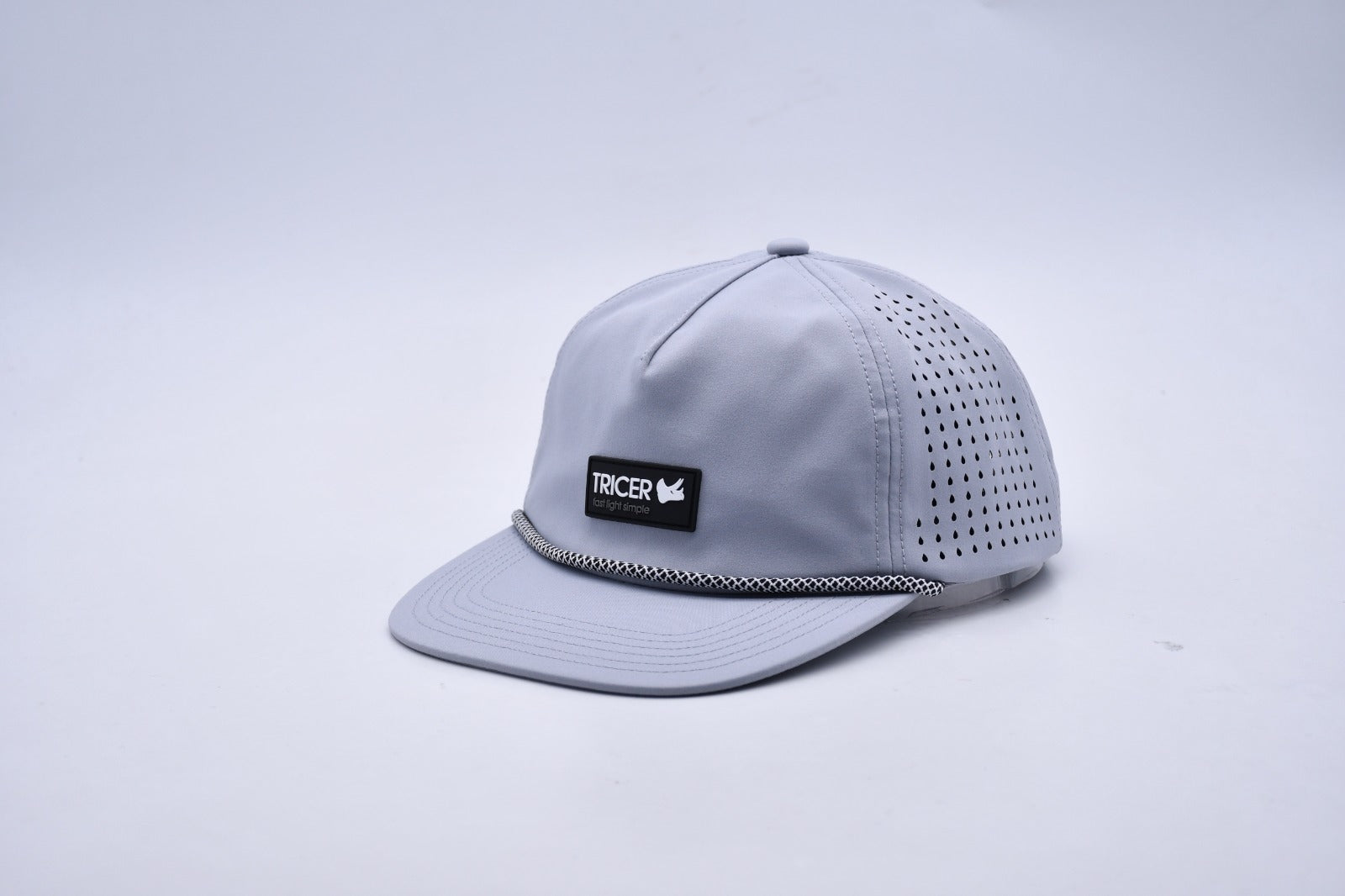 Patch Hat Heather Grey