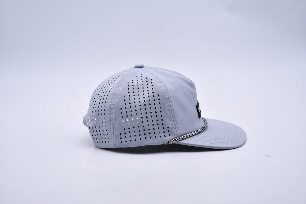 Patch Hat Heather Grey