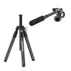 Backcountry Spotting Scope Tripod + Pan Head (Sitting)