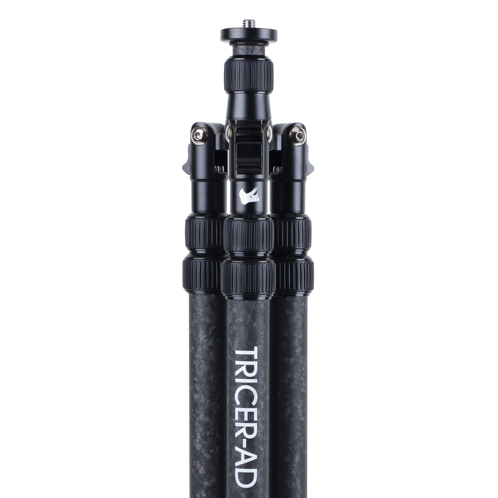 Backcountry Spotting Scope Tripod + Pan Head (Sitting/Standing)
