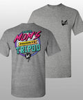 Your Mom's Favorite Tripod T-Shirt front and back